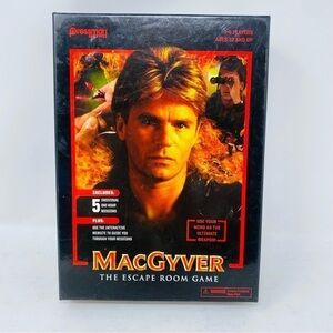 Pressman Toy Corp. MacGyver The Escape Room Game Ages 12+